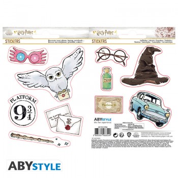 Harry Potter αυτοκόλλητα Magical Objects 16x11cm 2 sheets