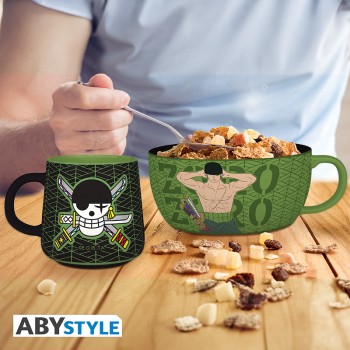 One Piece Breakfast Set Κούπα + Bowl - Zoro