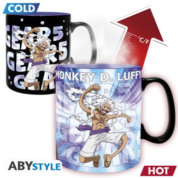 One Piece Κούπα Heat Change Gear 5th 460ml One Piece Κούπα Heat Change Gear 5th 460ml