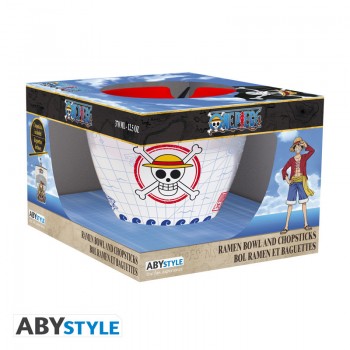 ONE PIECE  Ramen Bowl με chopsticks - Monkey D. Luffy