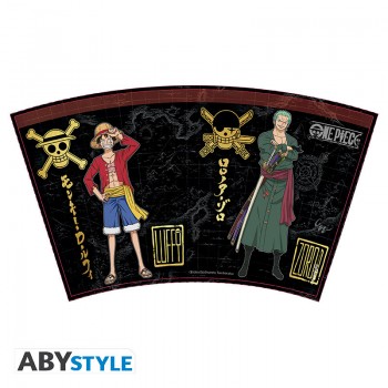 One Piece Tumbler Ποτήρι με καλαμάκι Luffy & Zoro 470ml