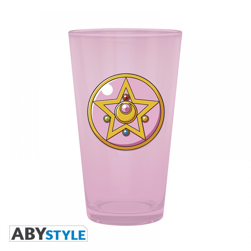 Sailor Moon Μεγάλο Ποτήρι Γυάλινο 400ml