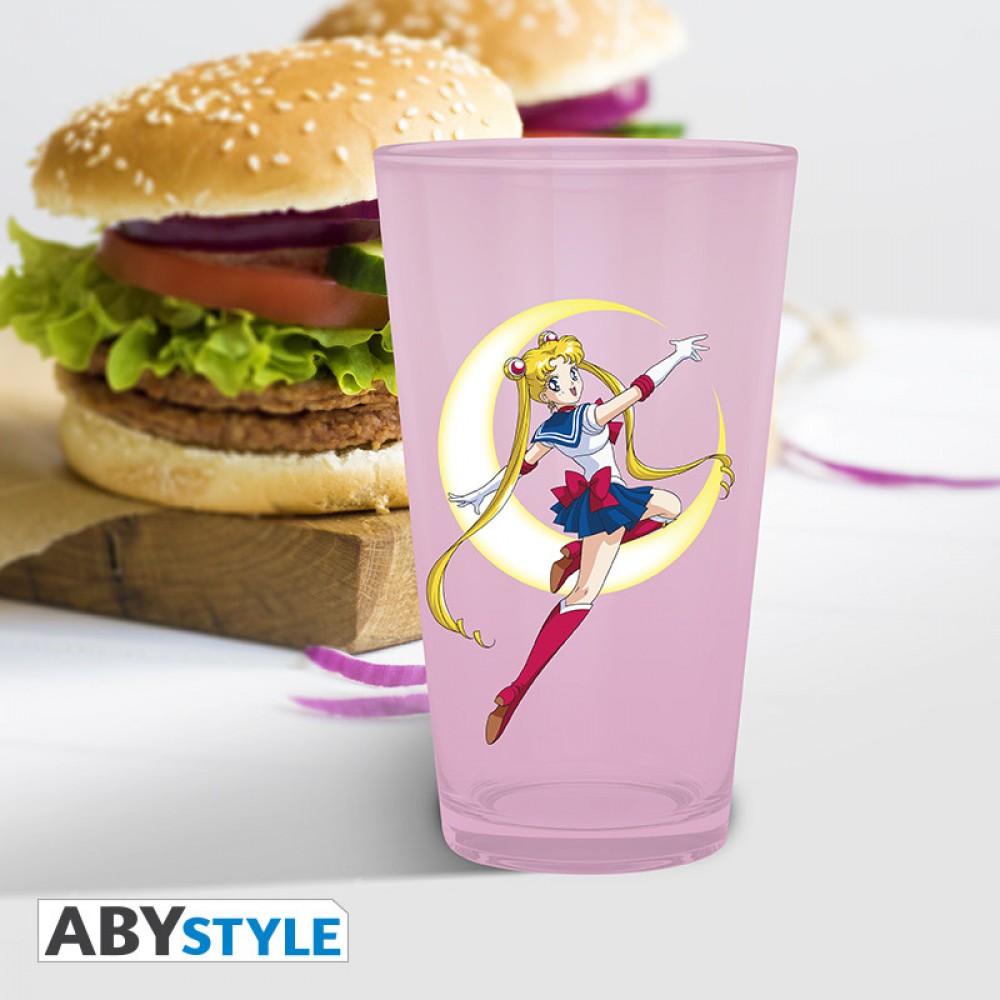 Sailor Moon Μεγάλο Ποτήρι Γυάλινο 400ml