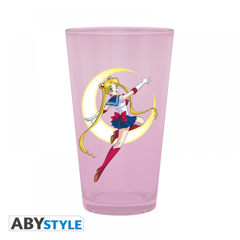 Sailor Moon Μεγάλο Ποτήρι Γυάλινο 400ml