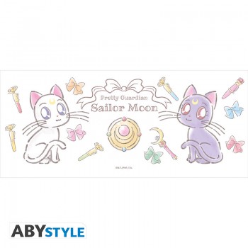 Sailor Moon Κούπα Luna & Artemis Chibi 320 ml