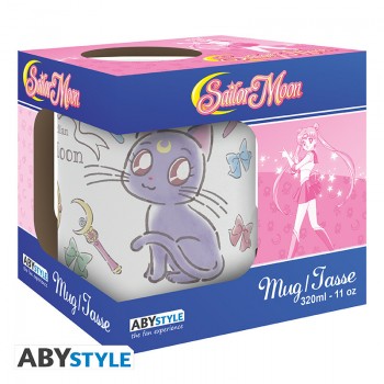 Sailor Moon Κούπα Luna & Artemis Chibi 320 ml