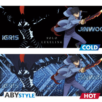 Solo Leveling Jinwoo & Igris Κούπα Heat Change 460 ml
