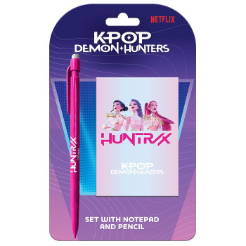 Σετ Σημειωματάριο Α6 με Μολύβι K Pop σε Blister Σετ Σημειωματάριο Α6 με Μολύβι K Pop σε Blister