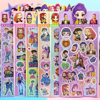 K-Pop Demon Hunters Stickers Τυχαία Επιλογή