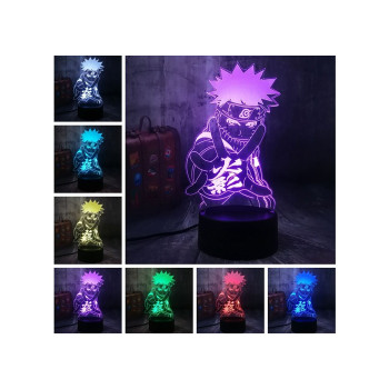 LED 3D Φωτιστικό Illusion Led Naruto