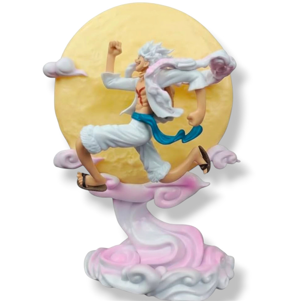 Action Φιγούρα Με Φώς Luffy Gear 5 One Piece 25cm