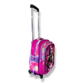 Kpop Demon Hunters Huntrix Trolley Τσάντα Δημοτικού 41cm