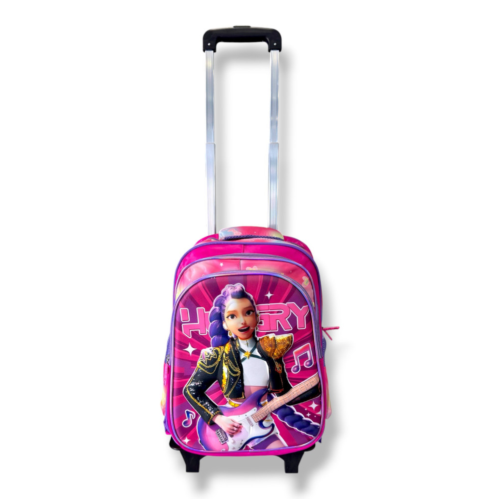 Kpop Demon Hunters Huntrix Trolley Τσάντα Δημοτικού 41cm Kpop Demon Hunters Huntrix Trolley Τσάντα Δημοτικού 41cm