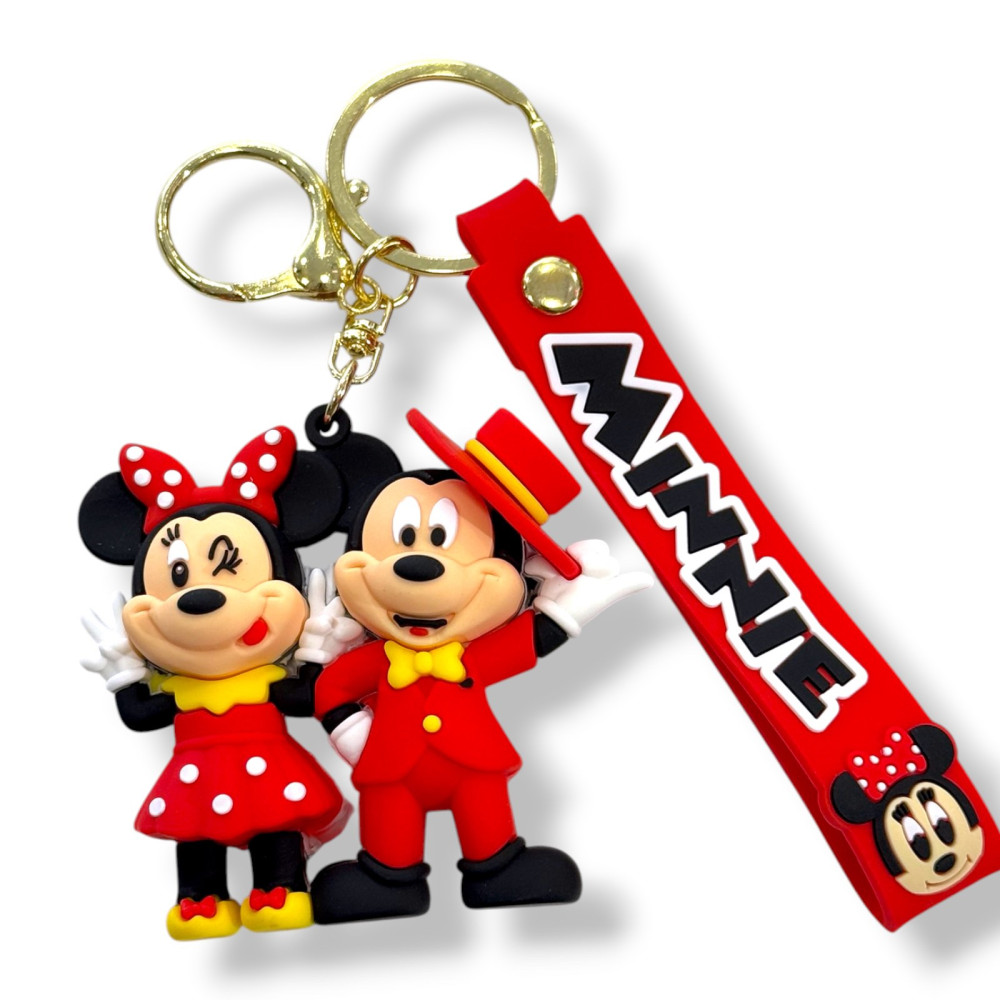 Disney Mickey & Minnie Mouse Μπρελόκ