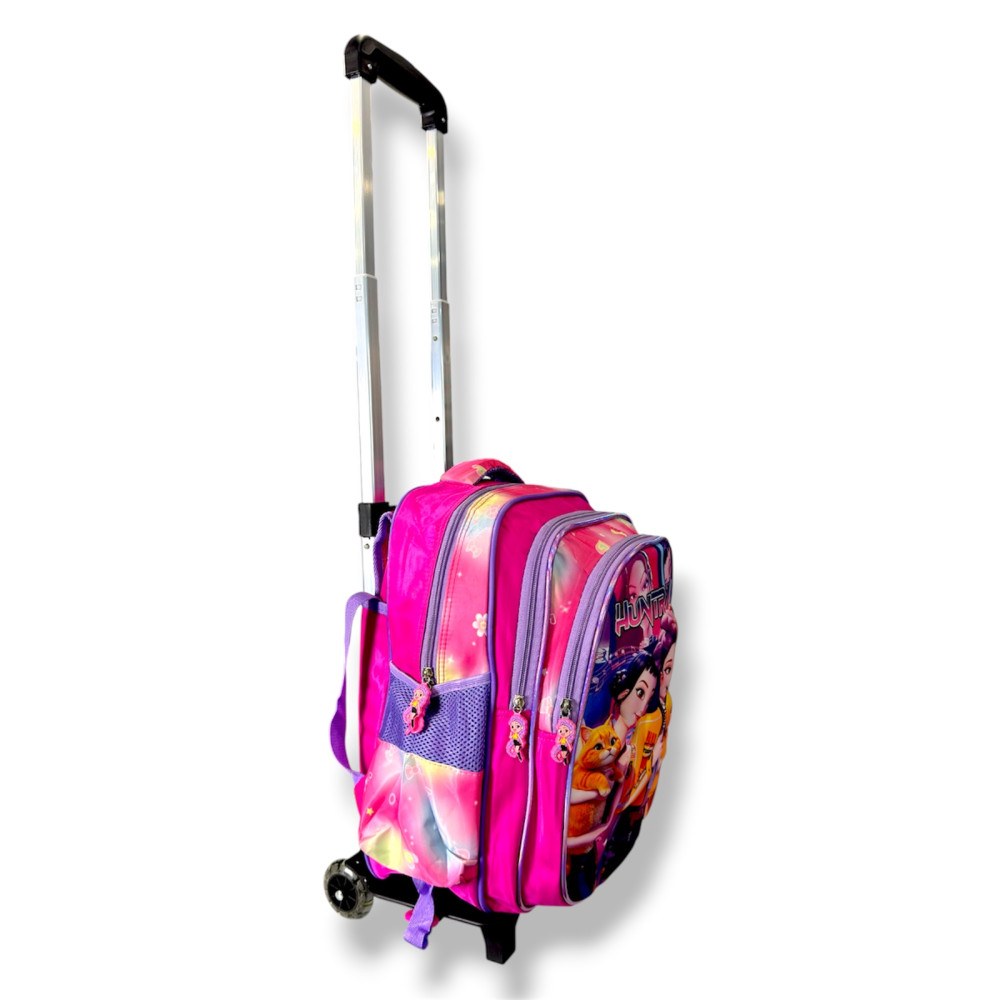 Kpop Demon Hunters Huntrix Trolley Τσάντα Δημοτικού 41cm Kpop Demon Hunters Huntrix Trolley Τσάντα Δημοτικού 41cm
