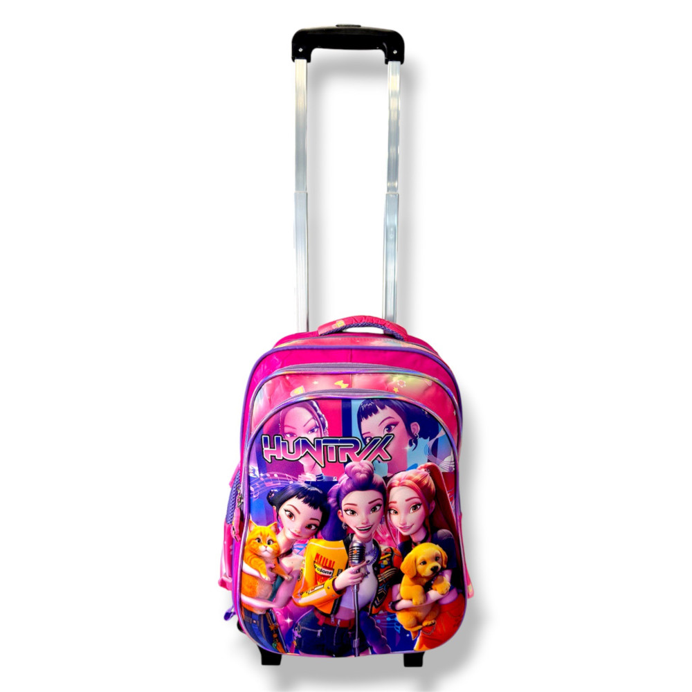 Kpop Demon Hunters Huntrix Trolley Τσάντα Δημοτικού 41cm Kpop Demon Hunters Huntrix Trolley Τσάντα Δημοτικού 41cm