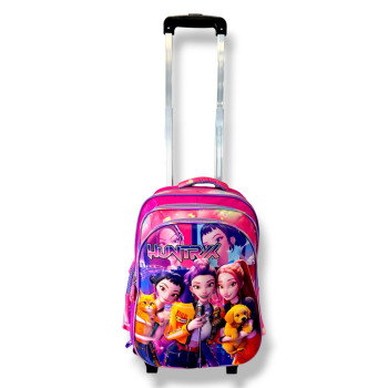 Kpop Demon Hunters Huntrix Trolley Τσάντα Δημοτικού 41cm