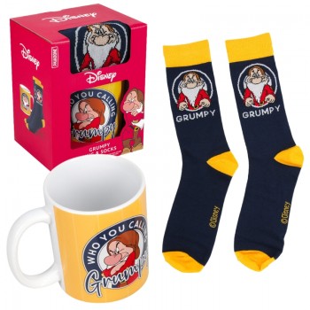 Disney Mug & Socks Set Snow White Who You Calling Grumpy