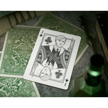 Harry Potter Hogwarts Playing Cards Τράπουλα Green Version