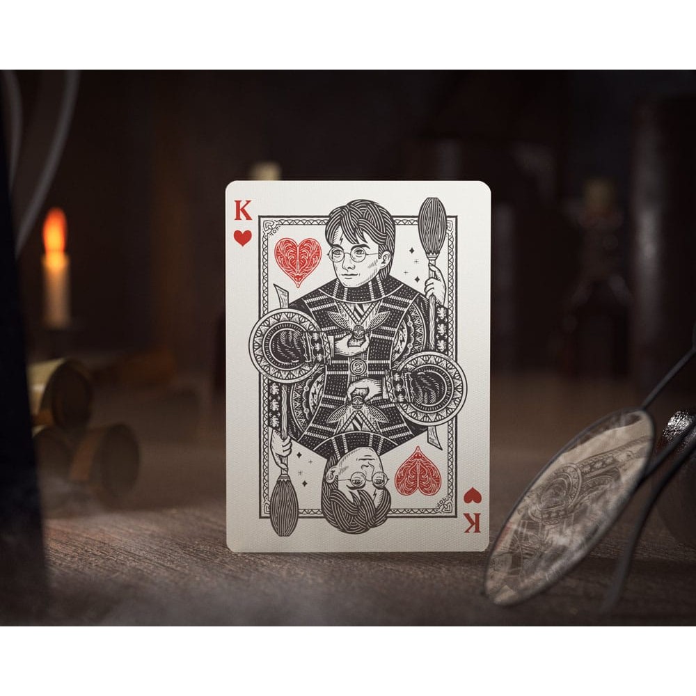 Harry Potter Hogwarts Playing Cards Τράπουλα Red Version