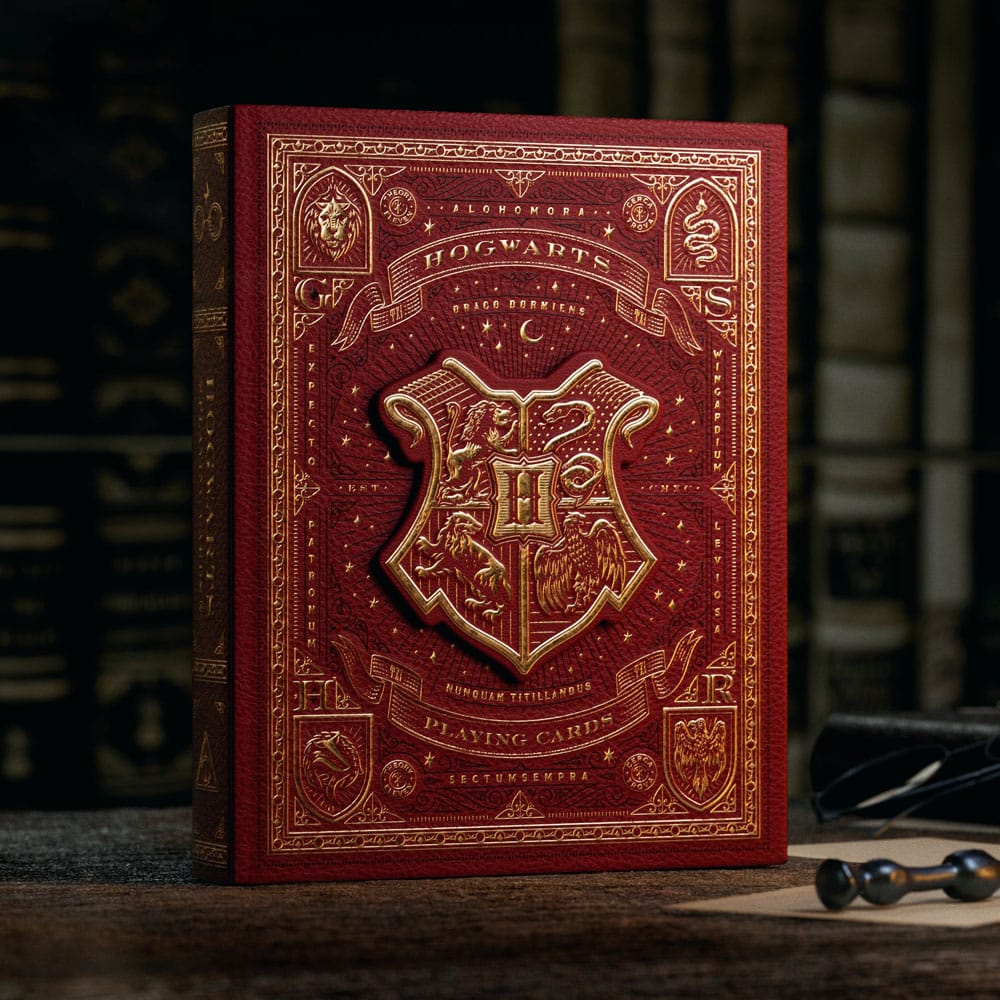 Harry Potter Hogwarts Playing Cards Τράπουλα Red Version