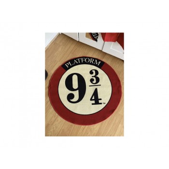 Harry Potter Platform 9 3/4 Χαλάκι Στρογγυλό 100x100 cm