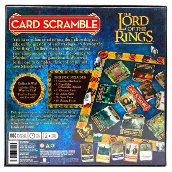 Lord of the Rings Scramble Board Game Card *English Version*