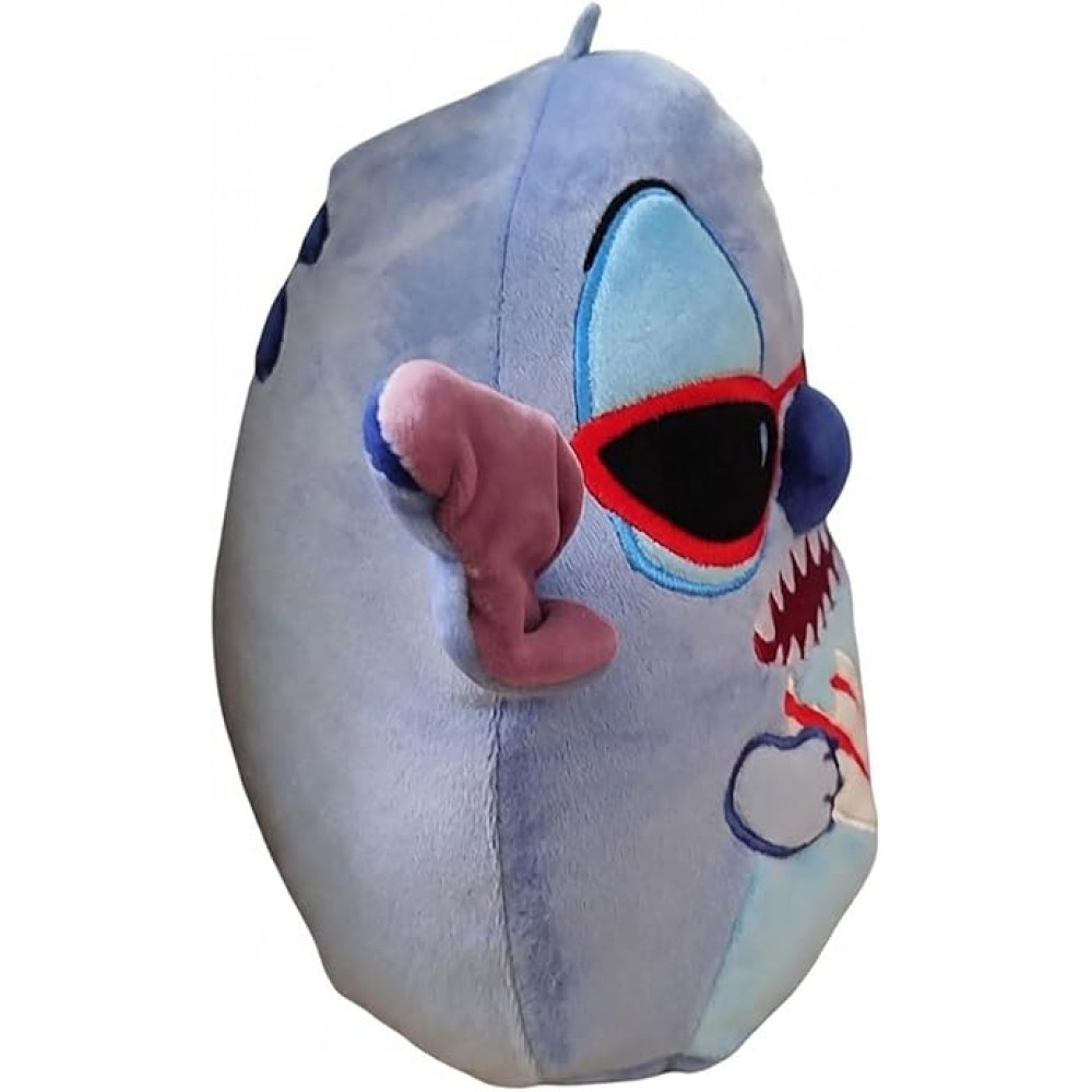 Disney Lilo & Stitch Squishmallow Λούτρινο Stitch With Surfboard 20 cm Disney Lilo & Stitch Squishmallow Λούτρινο Stitch With Surfboard 20 cm