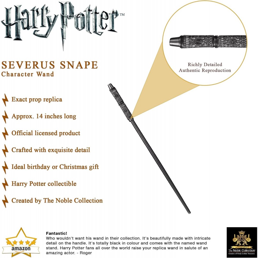 Harry Potter Replica Wand Professor Severus Snape (Character-Edition)