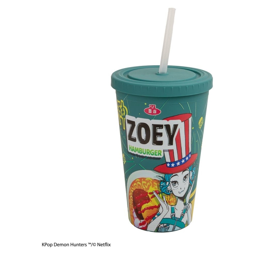 KPop Demon Hunters Tumbler Zoey Hamburger 475ml KPop Demon Hunters Tumbler Zoey Hamburger 475ml