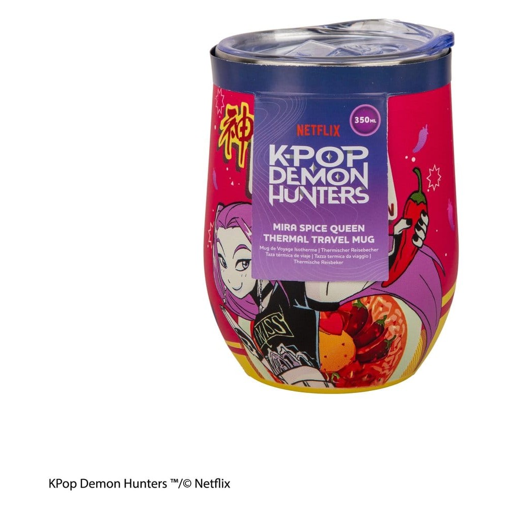 KPop Demon Hunters Travel Mug Mira Spice Queen KPop Demon Hunters Travel Mug Mira Spice Queen