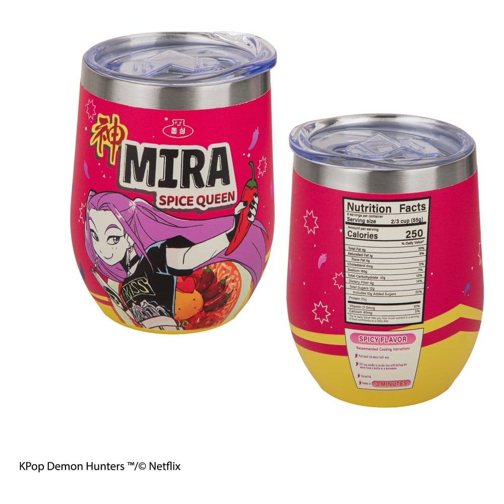 KPop Demon Hunters Travel Mug Mira Spice Queen KPop Demon Hunters Travel Mug Mira Spice Queen