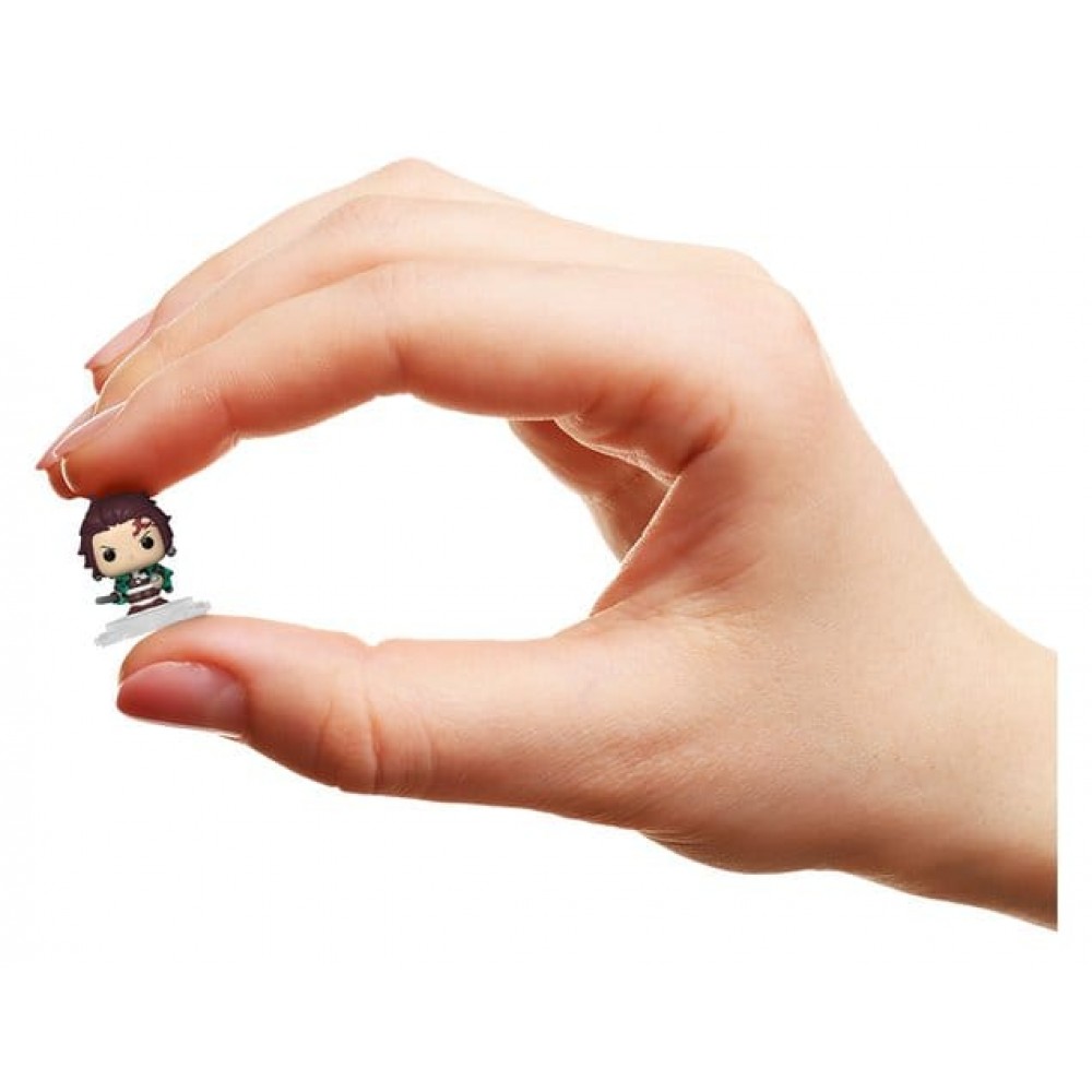Bitty POP Demon Slayer: Kimetsu no Yaiba Vinyl Figure 4-Pack Tanjiro 2,5 cm Bitty POP Demon Slayer: Kimetsu no Yaiba Vinyl Figure 4-Pack Tanjiro 2,5 cm