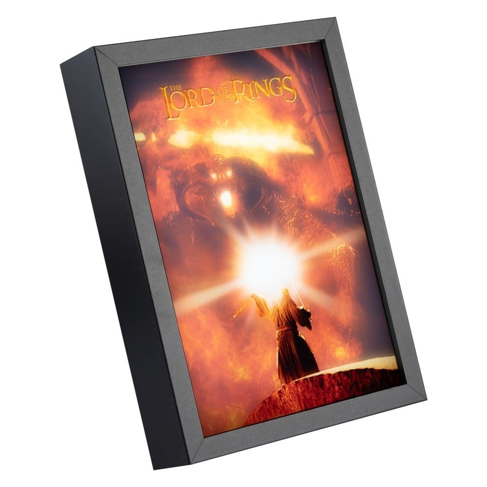 The Lord of the Rings LED Panel Κάδρο - Φωτιστικό 28 x 20 cm