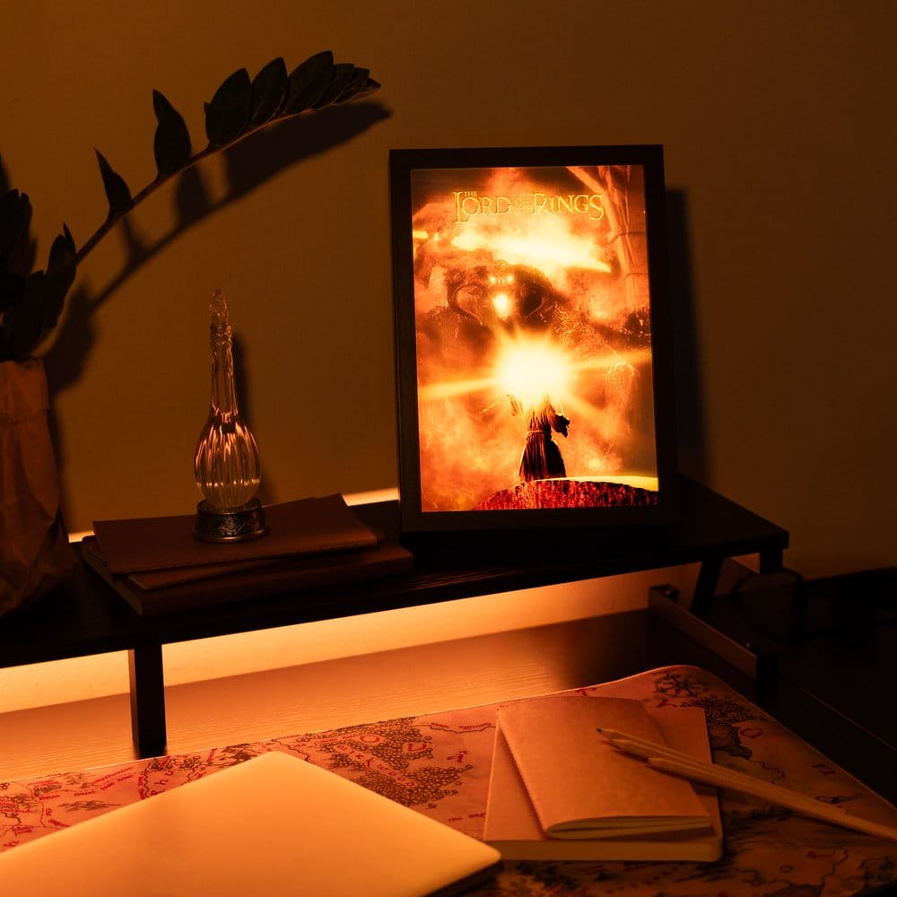 The Lord of the Rings LED Panel Κάδρο - Φωτιστικό 28 x 20 cm