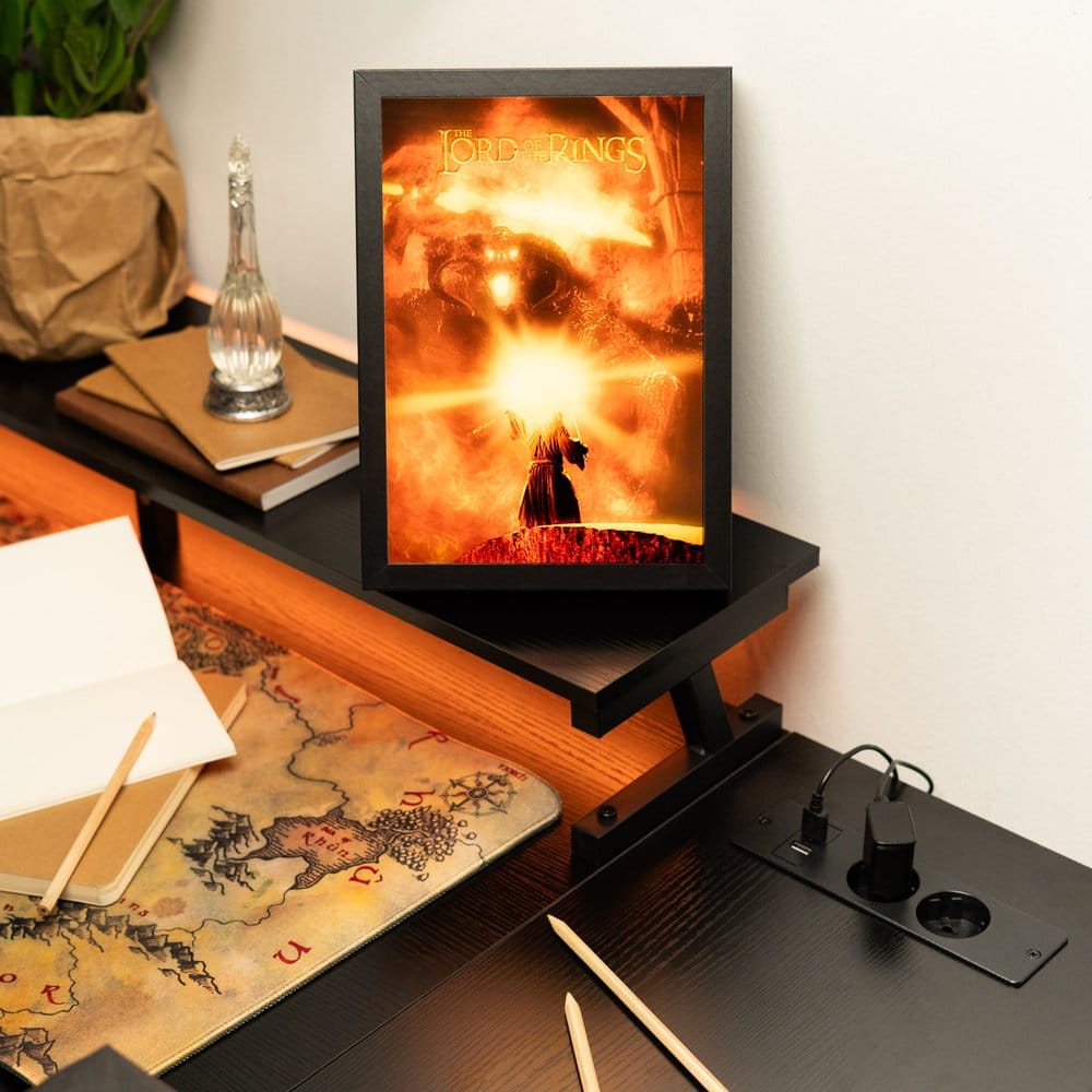The Lord of the Rings LED Panel Κάδρο - Φωτιστικό 28 x 20 cm