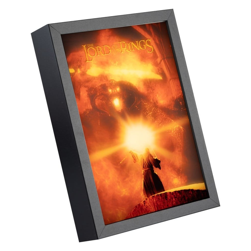 The Lord of the Rings LED Panel Κάδρο - Φωτιστικό 28 x 20 cm