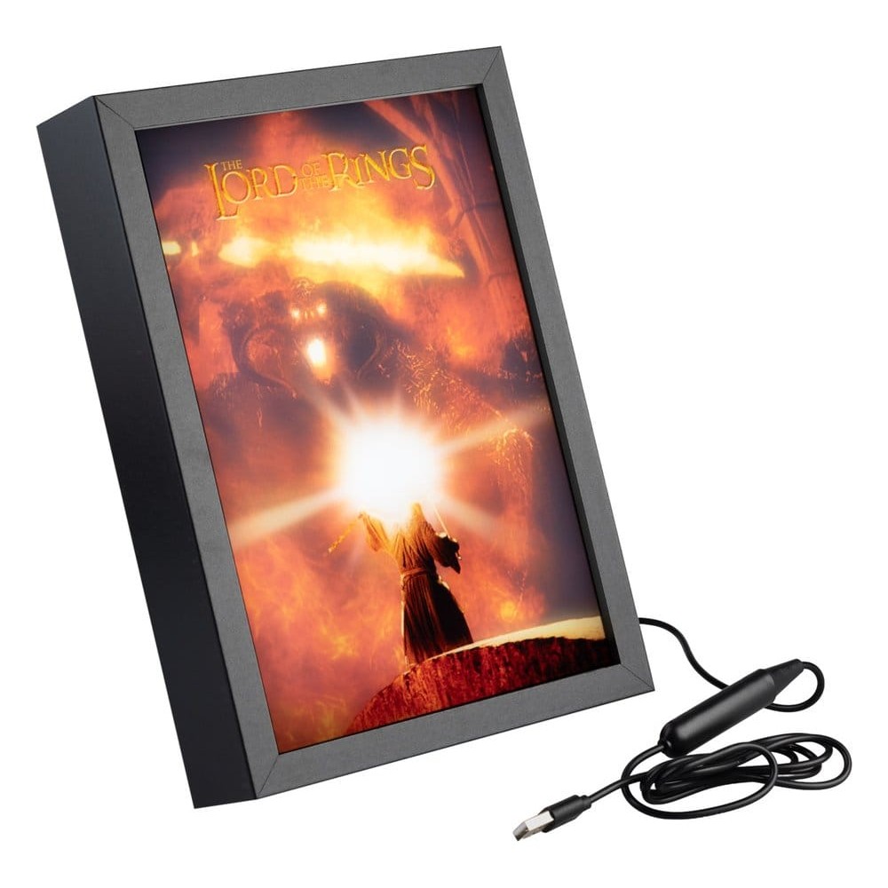 The Lord of the Rings LED Panel Κάδρο - Φωτιστικό 28 x 20 cm