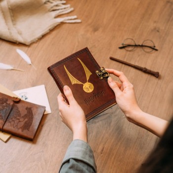 Harry Potter Vegan Leather Σημειωματάριο 22.5x17 cm