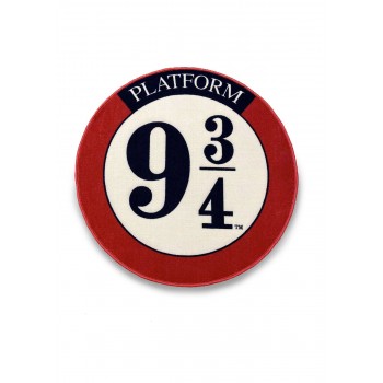 Harry Potter Platform 9 3/4 Χαλάκι Στρογγυλό 100x100 cm
