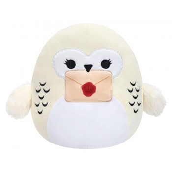 Harry Potter Squishmallow Λούτρινο Hedwig Holding Letter 20 