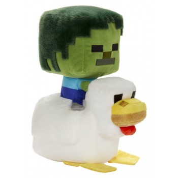 Minecraft DeluxeΛούτρινο Chicken Jockey 20 cm