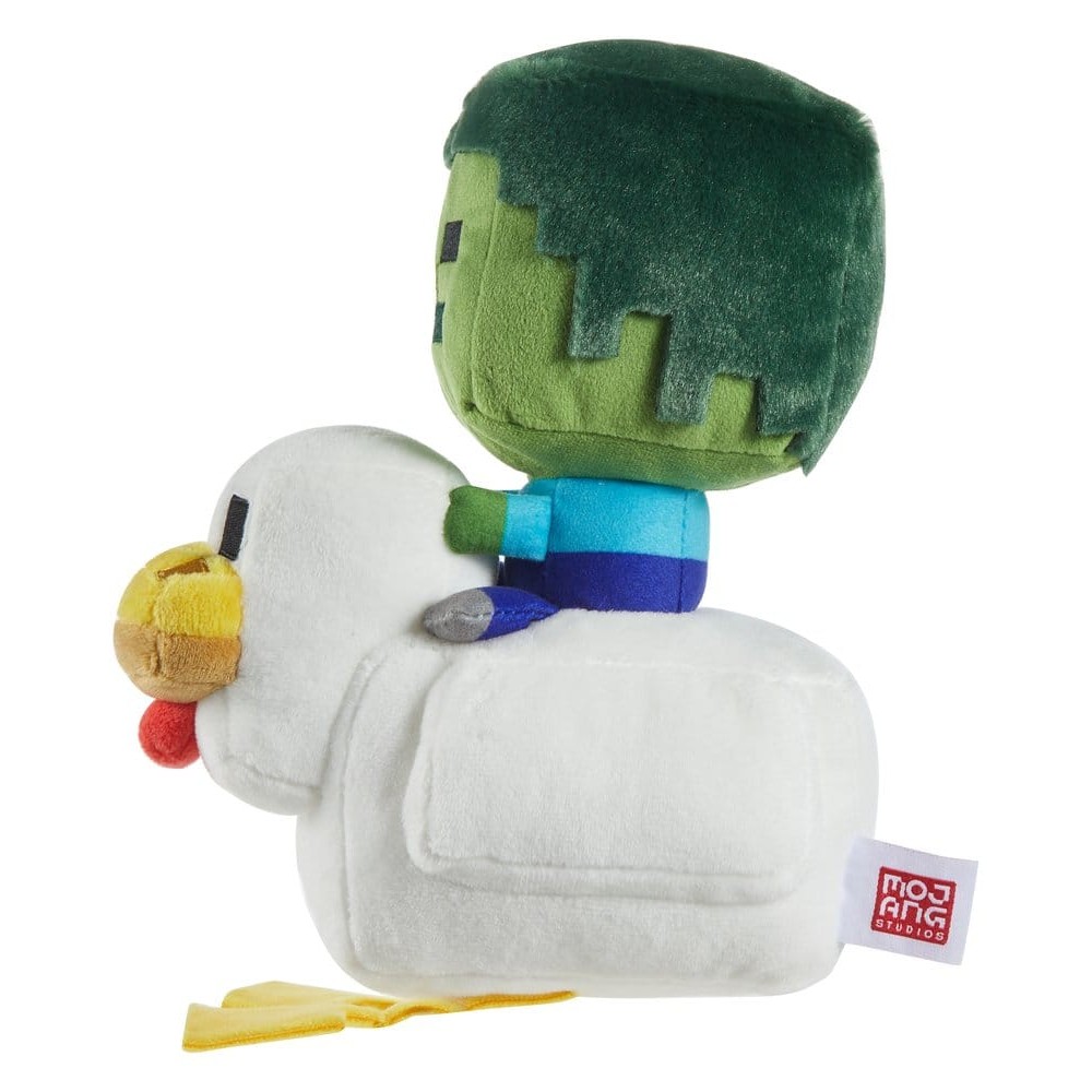 Minecraft DeluxeΛούτρινο Chicken Jockey 20 cm