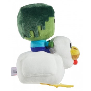 Minecraft DeluxeΛούτρινο Chicken Jockey 20 cm