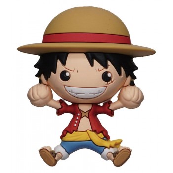 One Piece 3D Foam Μαγνητάκι Luffy
