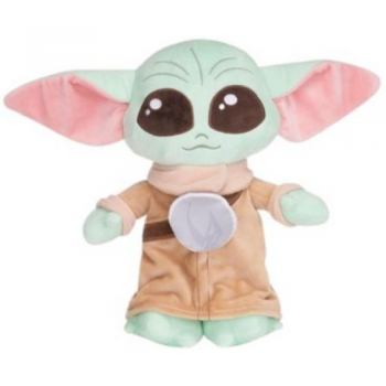 Star Wars The Mandalorian Grogu With Ball Eyes Open Λούτρινο