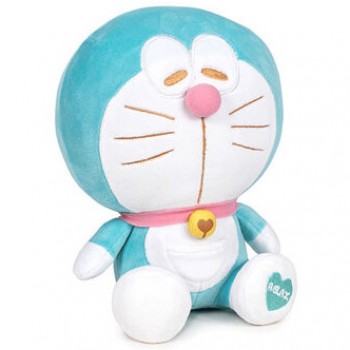 Doreamon Hearty Eyes Closed Λούτρινο 22cm