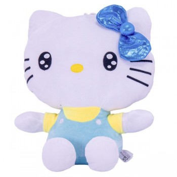 Hello Kitty Light Blue Sitting Λούτρινο 32cm