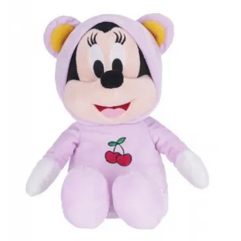 Disney Mickey Mouse - Minnie in Bear Romper Λούτρινο με 30cm