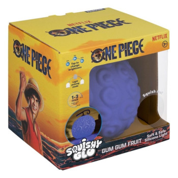 One Piece GumGum Fruit SquishyGlo Silicone Light Rechargeabl